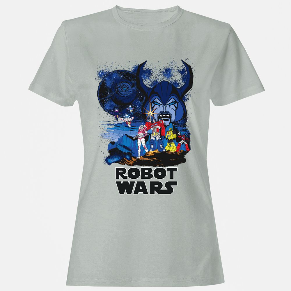 Women's T-Shirt - 5CK5VP4R - Ash - 2