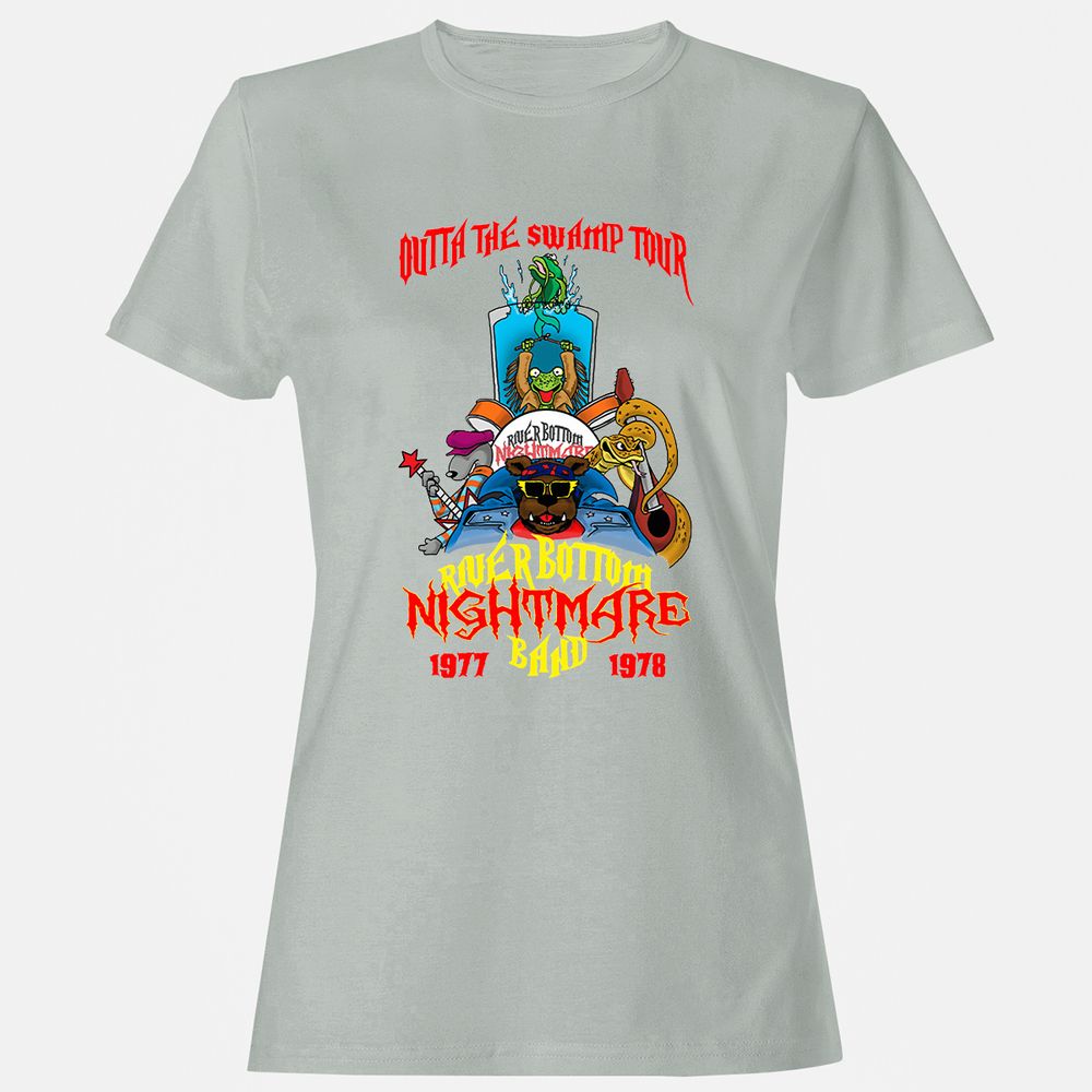 Women's T-Shirt - 2CZRFGZU - Ash - 2
