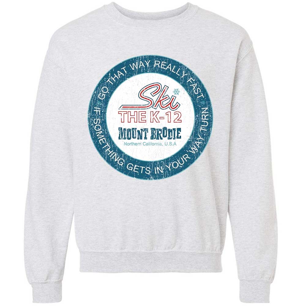 Classic Unisex Sweatshirt - S4T76ZDS - Ash - 2