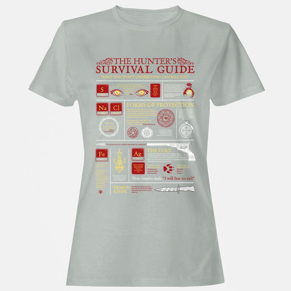 Women's T-Shirt - S821BWB8 - Ash - 2