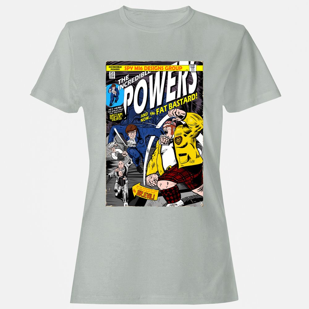 Women's T-Shirt - YK9LMBUT - Ash - 2