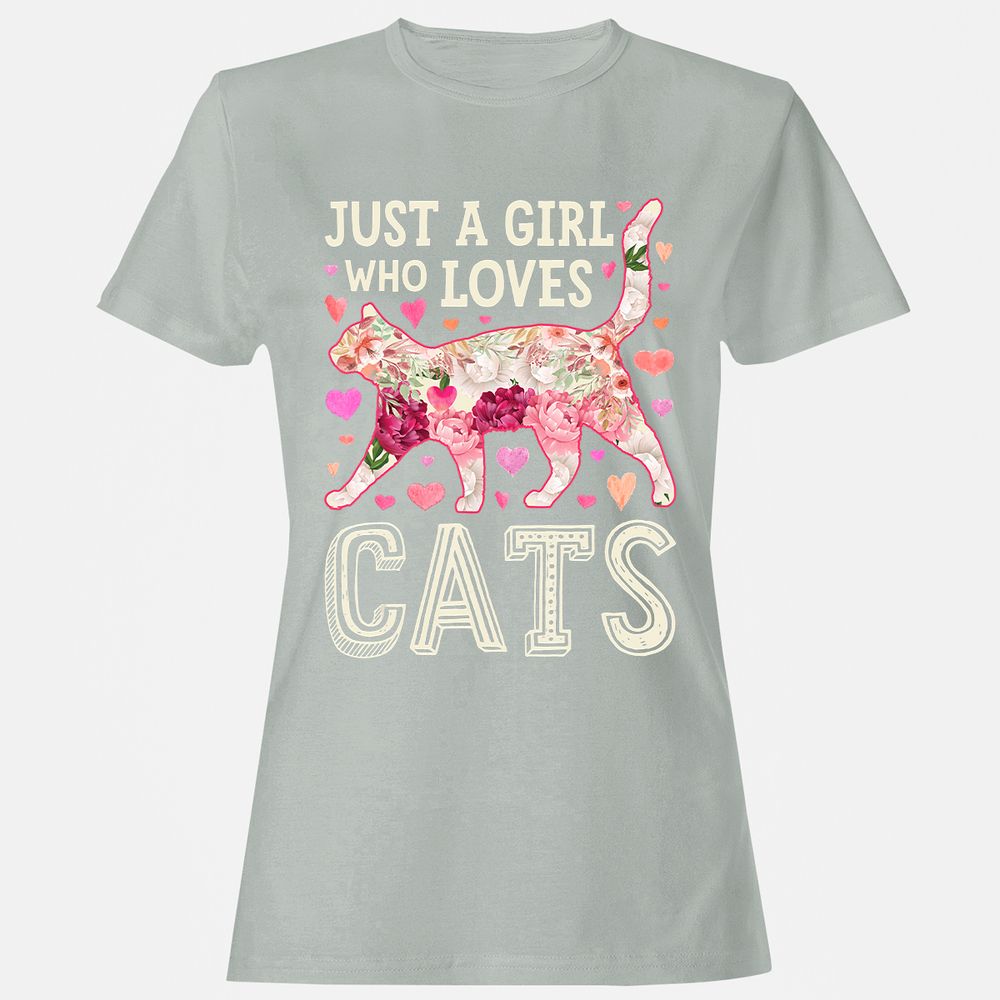 Women's T-Shirt - SQQ2YUAU - Ash - 2