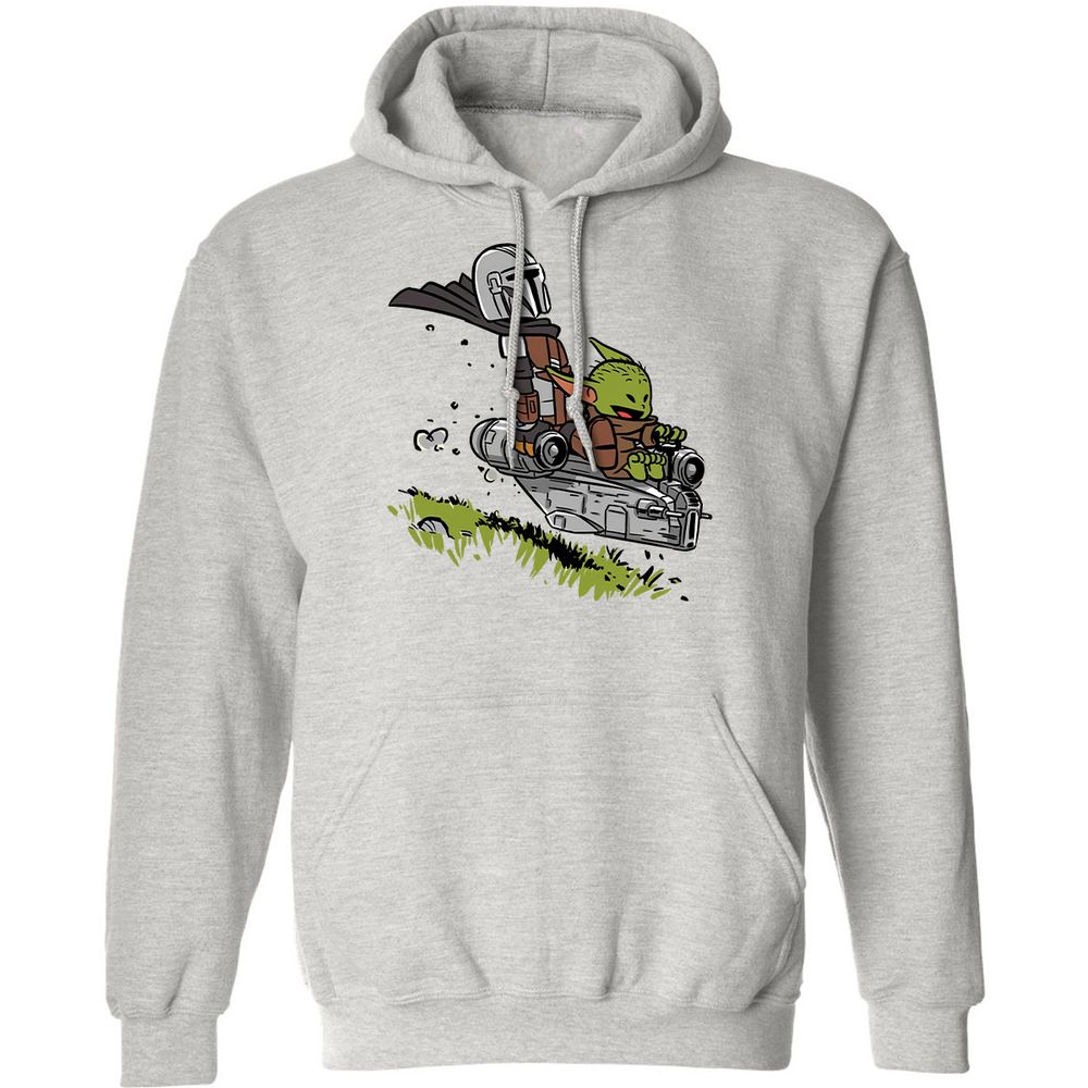 Classic Unisex Hoodie - SY5YDPM7 - Ash - 2