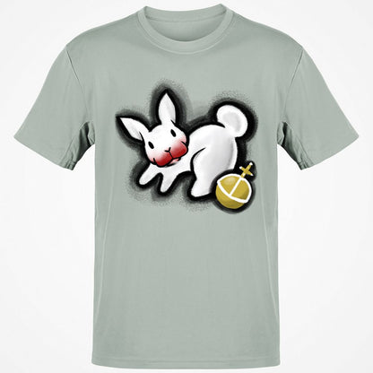 Classic Unisex T-Shirt - QQTB9W3L - Ash - 2