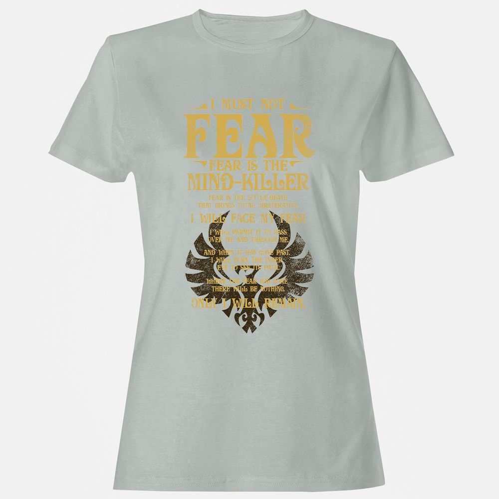 Women's T-Shirt - KN5B7H17 - Ash - 2
