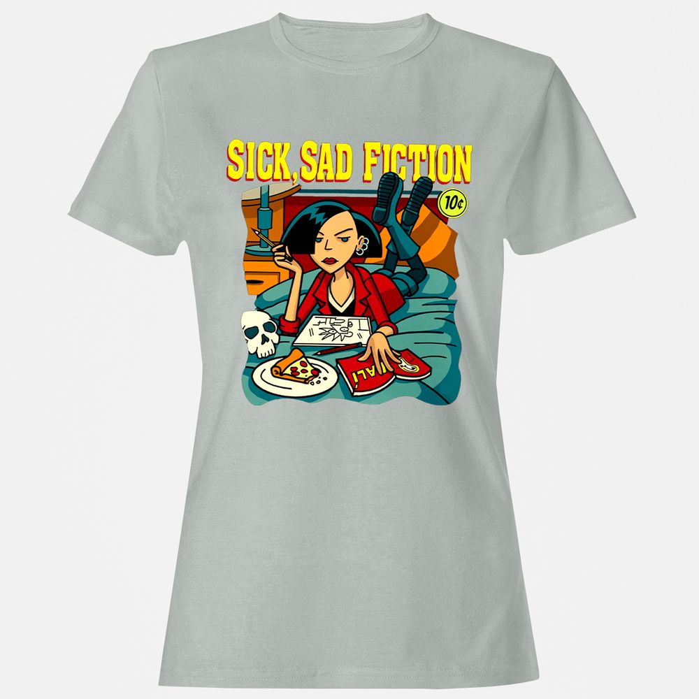 Women's T-Shirt - 6RV492SH - Ash - 2