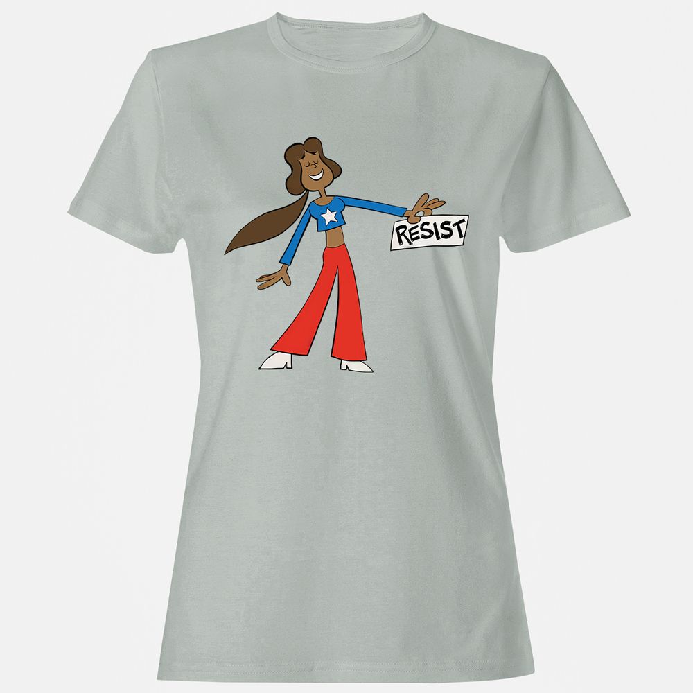 Women's T-Shirt - D7UJL8HR - Ash - 2