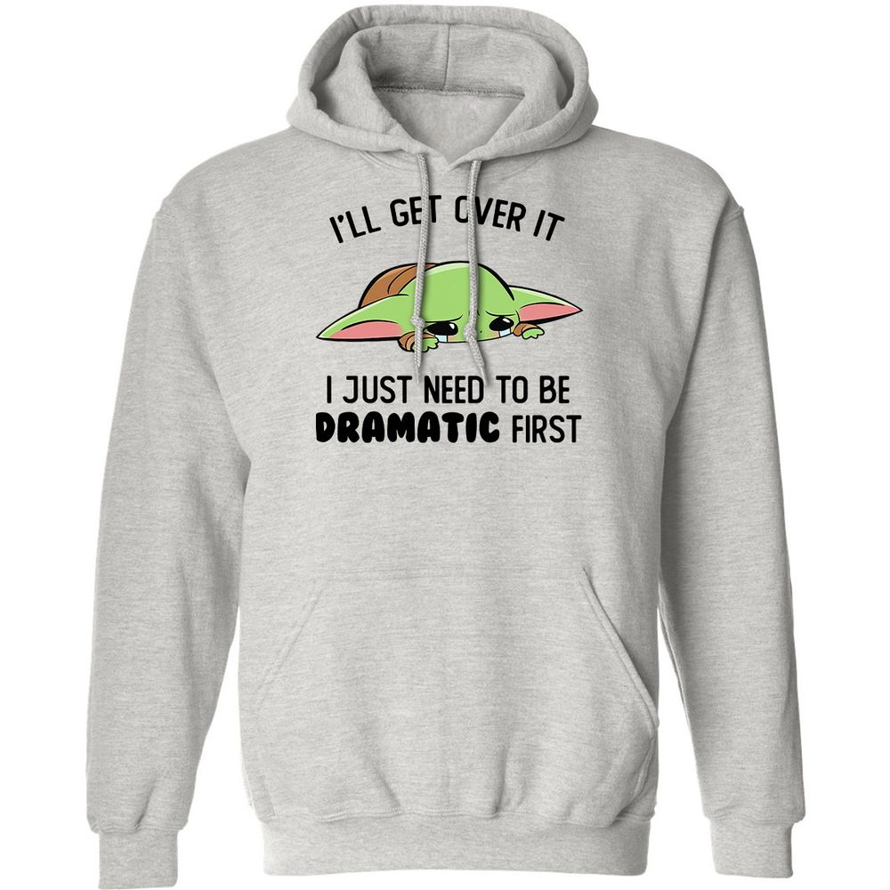 Classic Unisex Hoodie - L49KHT3C - Ash - 2