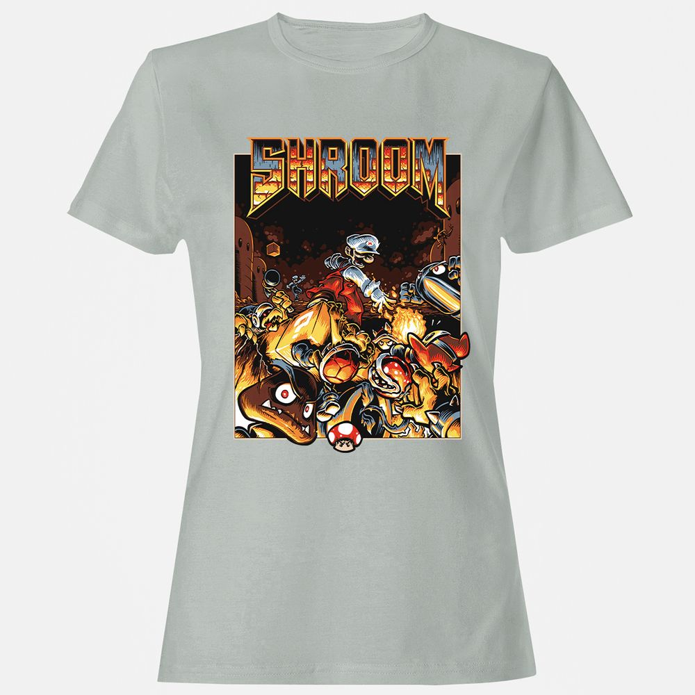 Women's T-Shirt - E51NDWD4 - Ash - 2
