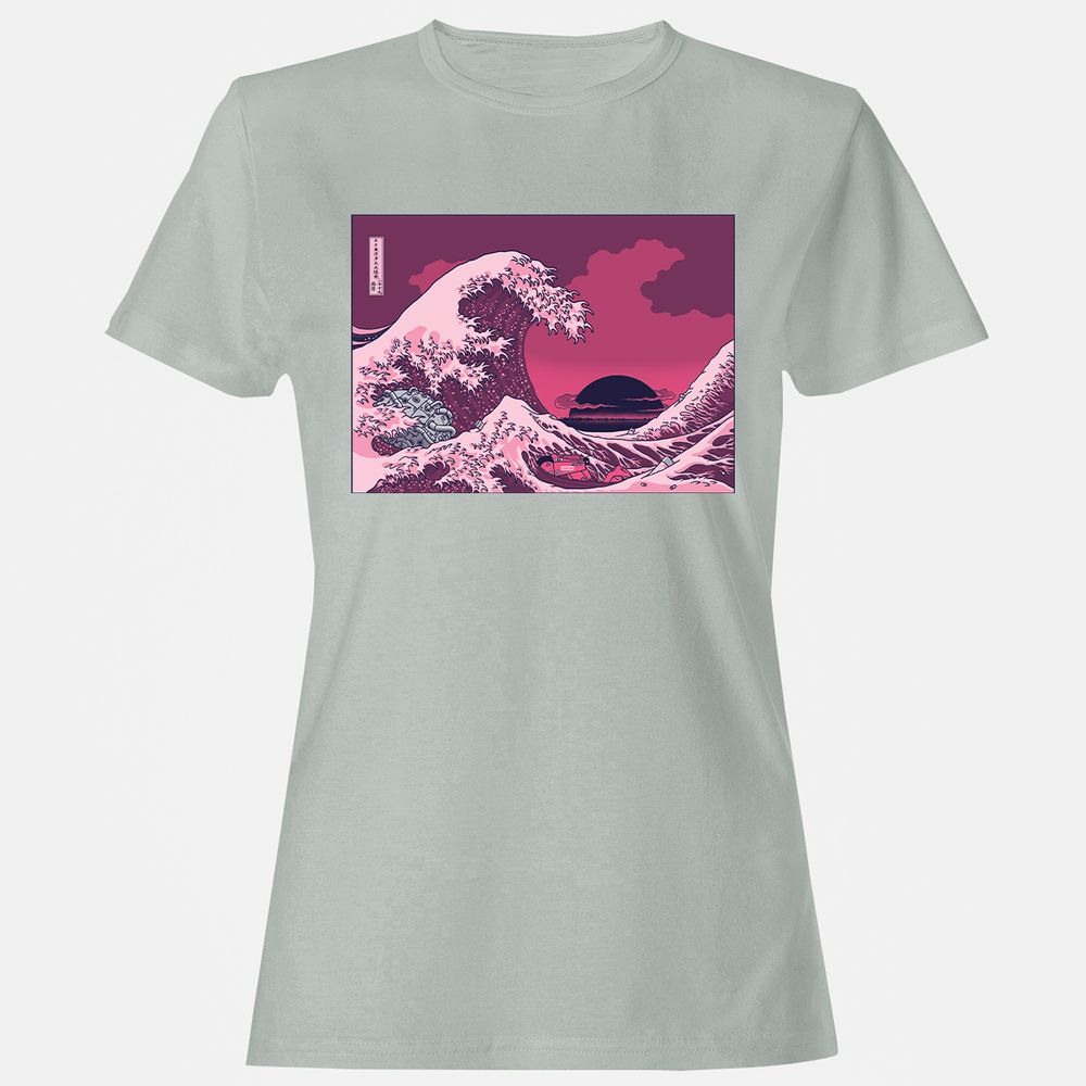 Women's T-Shirt - 4WHMXSVL - Ash - 2