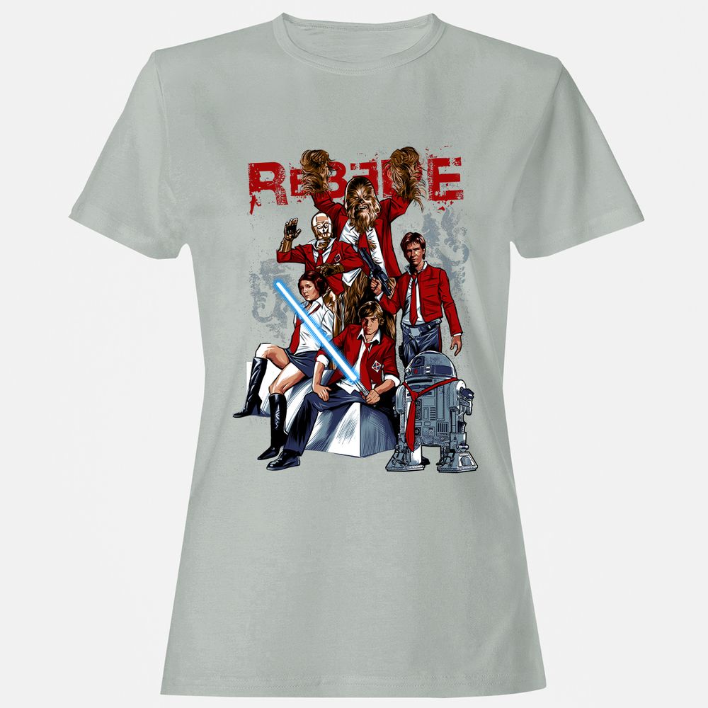 Women's T-Shirt - LWPBJ35F - Ash - 2