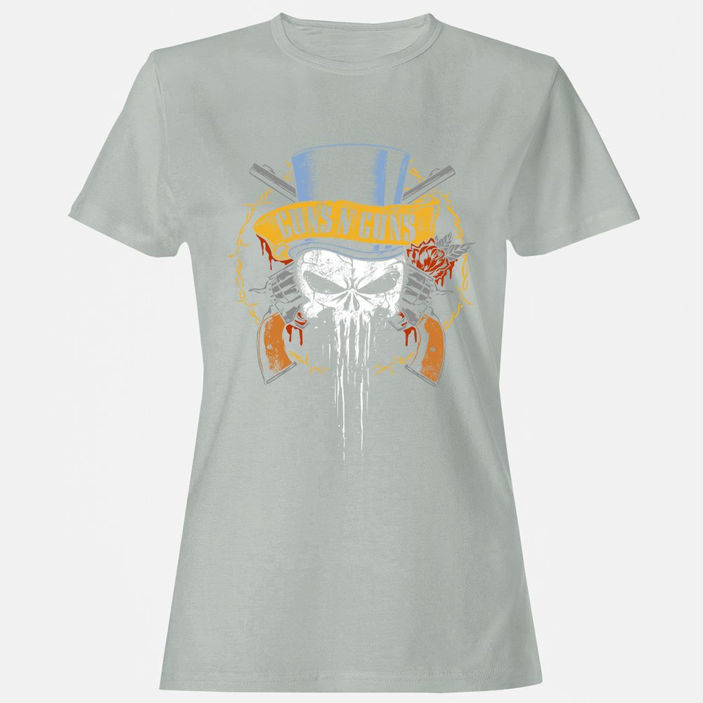 Women's T-Shirt - DR1ZJE3M - Ash - 2