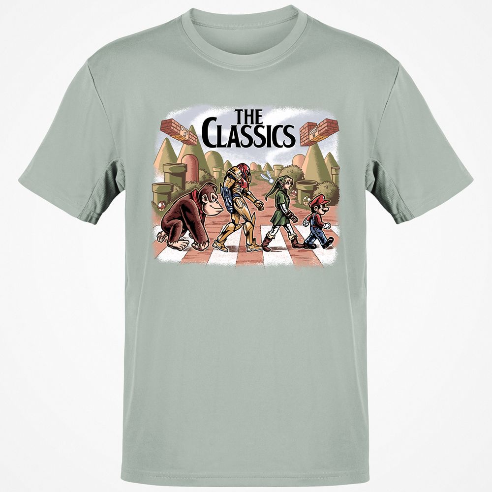 Classic Unisex T-Shirt - 5NL1ZA7N - Ash - 2