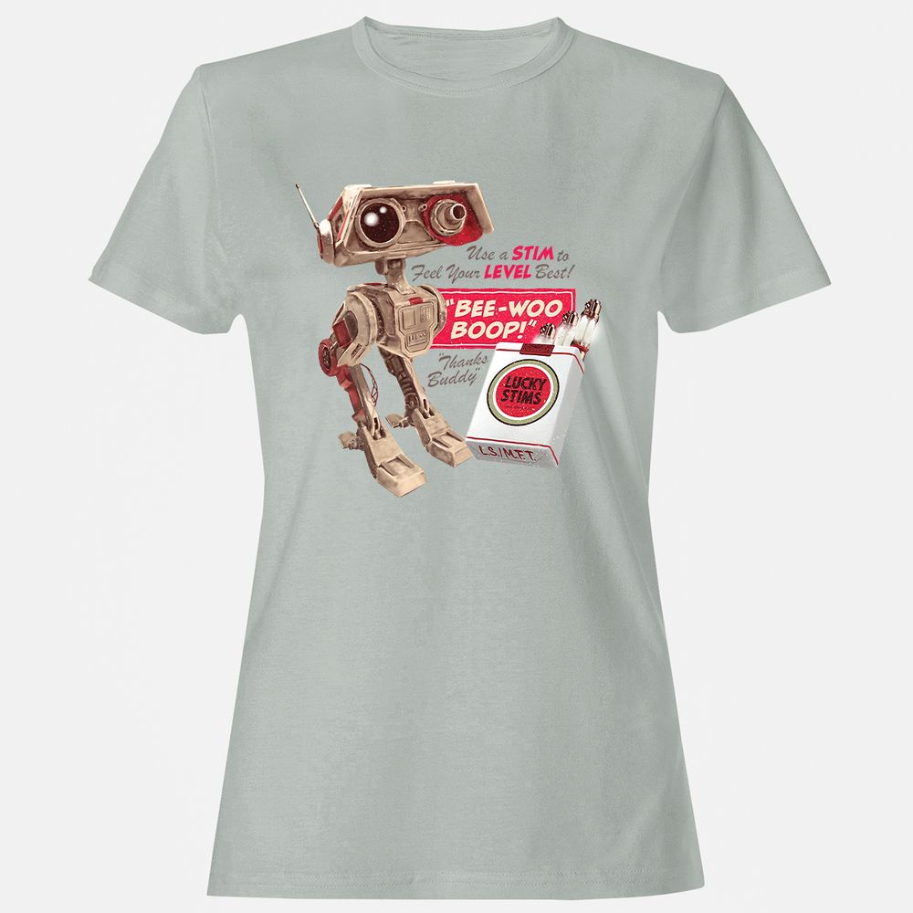 Women's T-Shirt - M3YQTB31 - Ash - 2