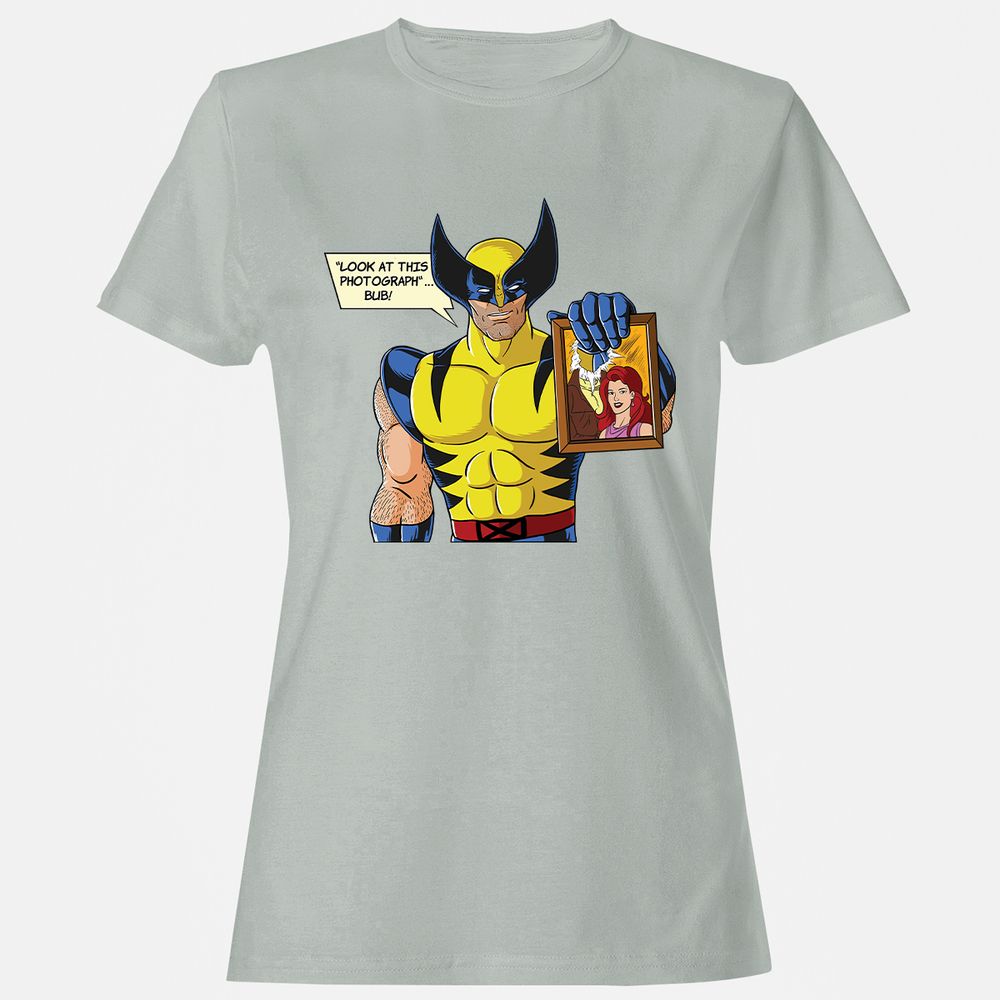 Women's T-Shirt - 3YR3PH6E - Ash - 2