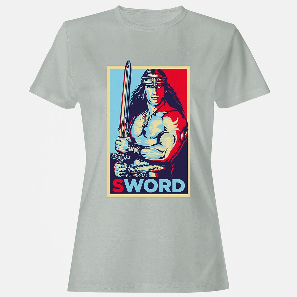 Women's T-Shirt - M2QTKENE - Ash - 2