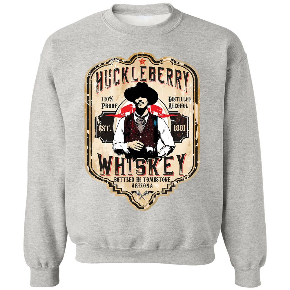 Huckleberry Whiskey Label - Ash - 2