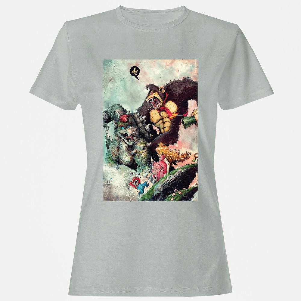 Women's T-Shirt - EUFUBV2Z - Ash - 2