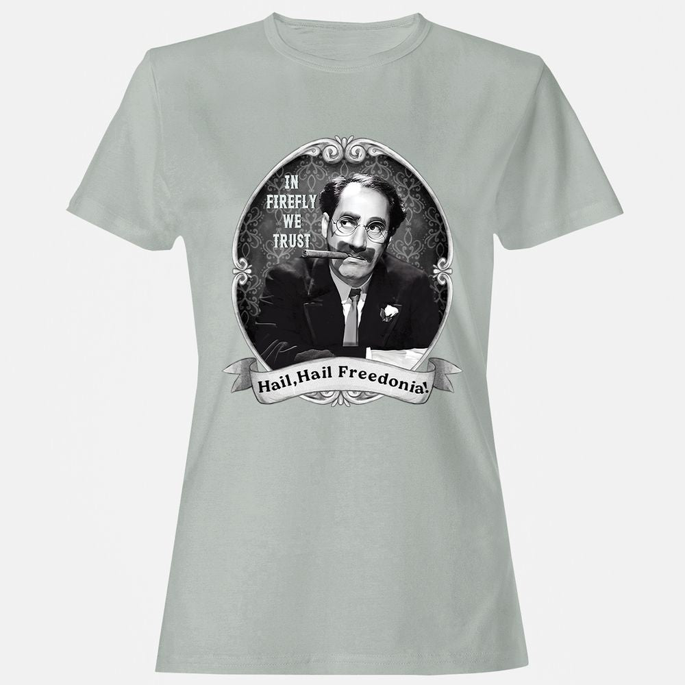 Women's T-Shirt - XEMV53HJ - Ash - 2