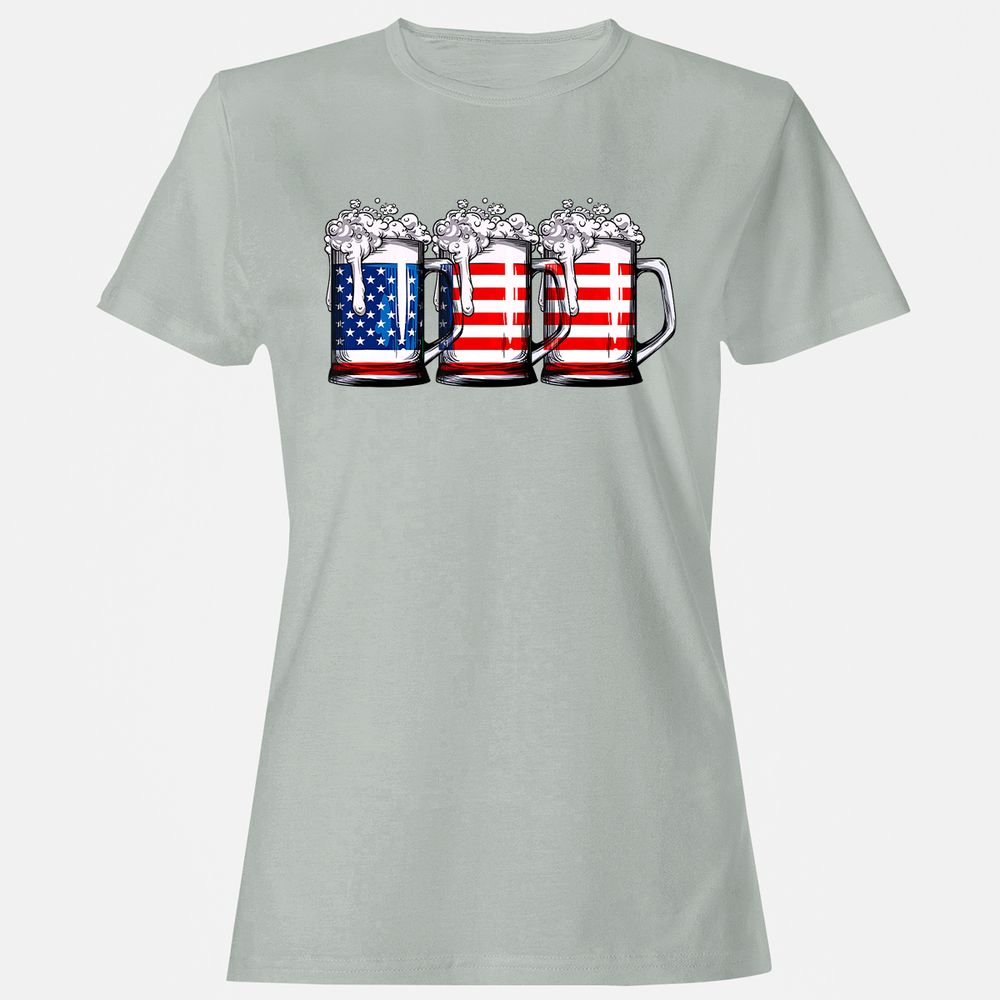 Women's T-Shirt - MT712VCF - Ash - 2