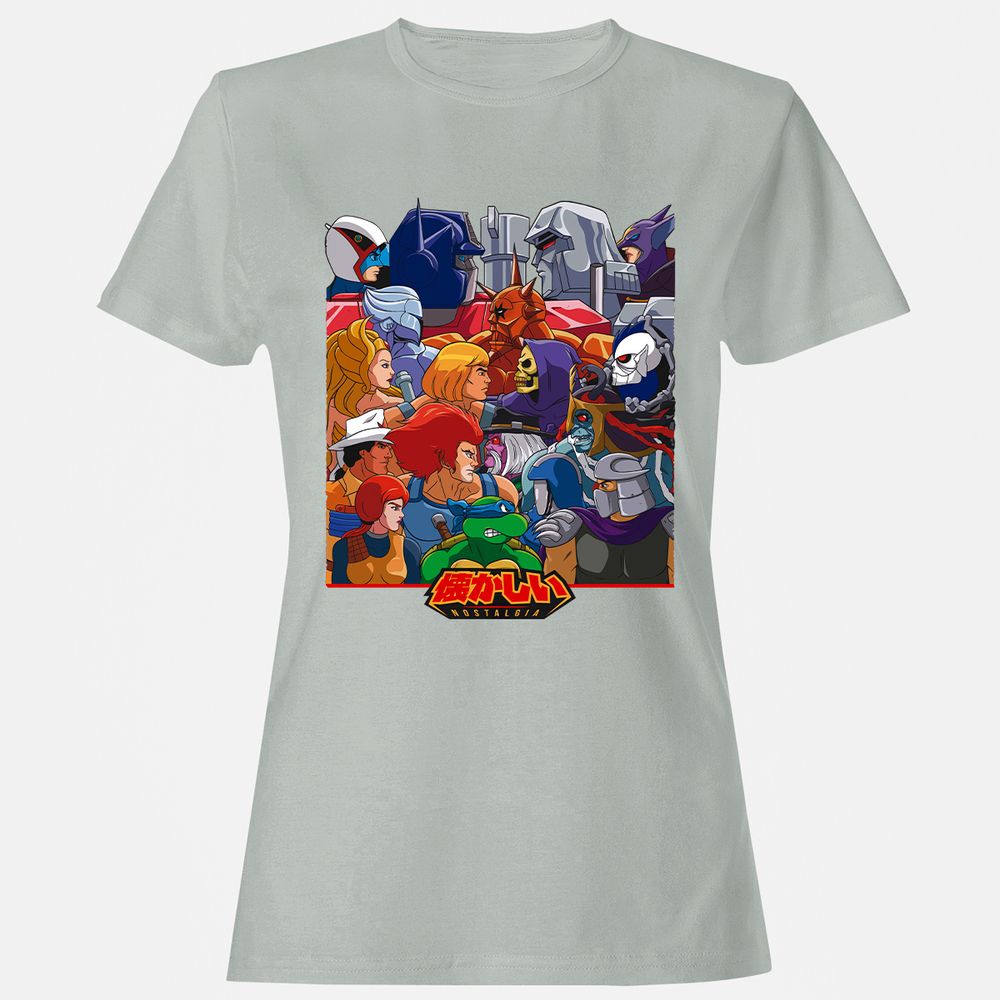 Women's T-Shirt - 4BKAL3WB - Ash - 2