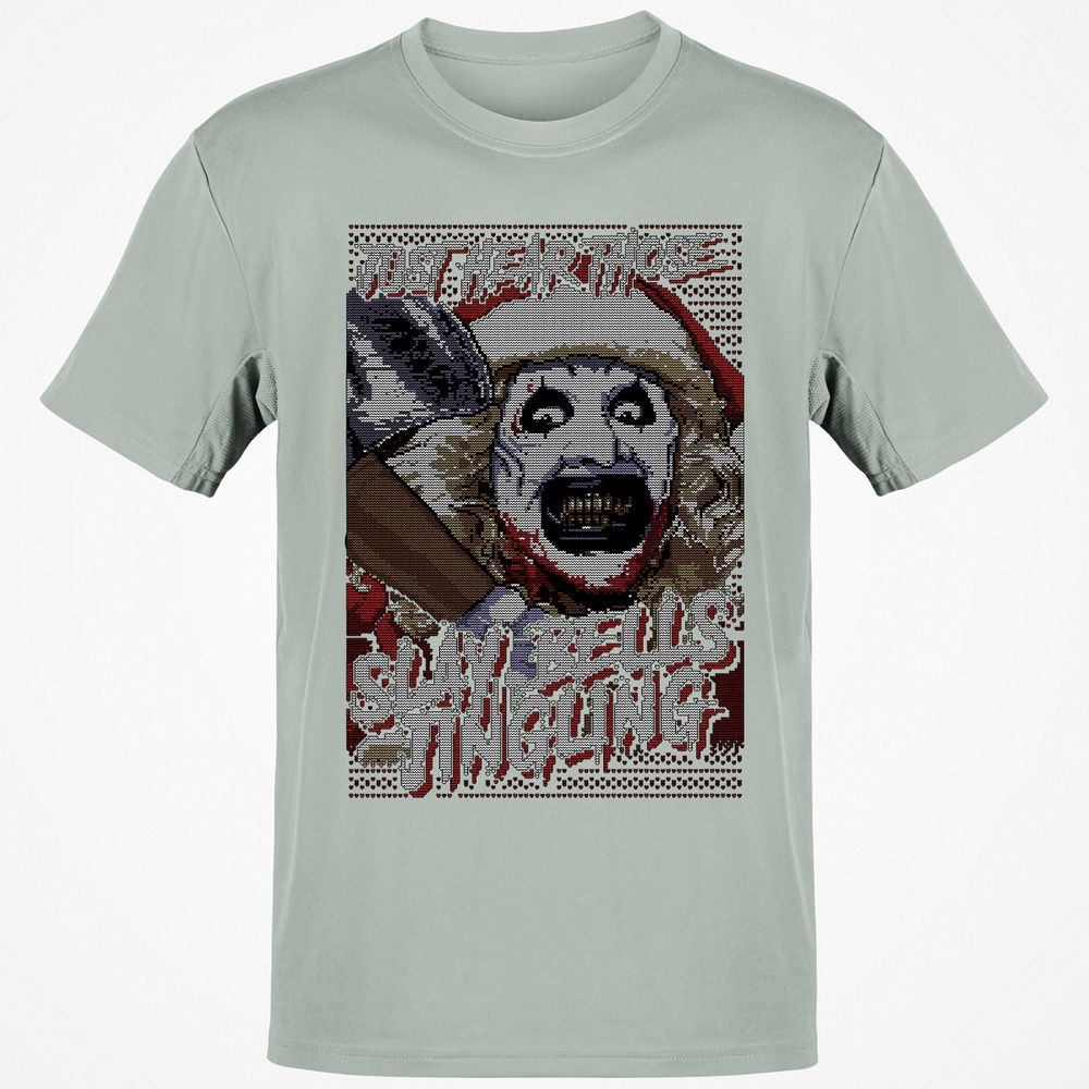 Slay Bells Jingling Classic Unisex T-Shirt - Ash - 2