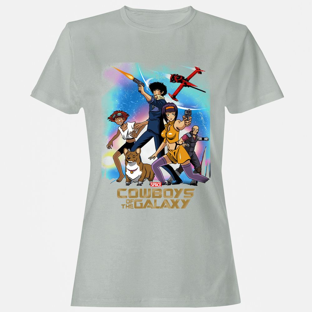 Women's T-Shirt - EEFAU4G6 - Ash - 2