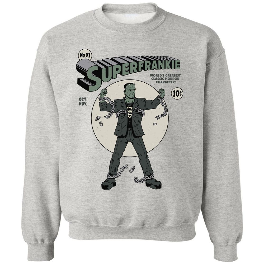 Classic Unisex Sweatshirt - 6KNAEJYZ - Ash - 2