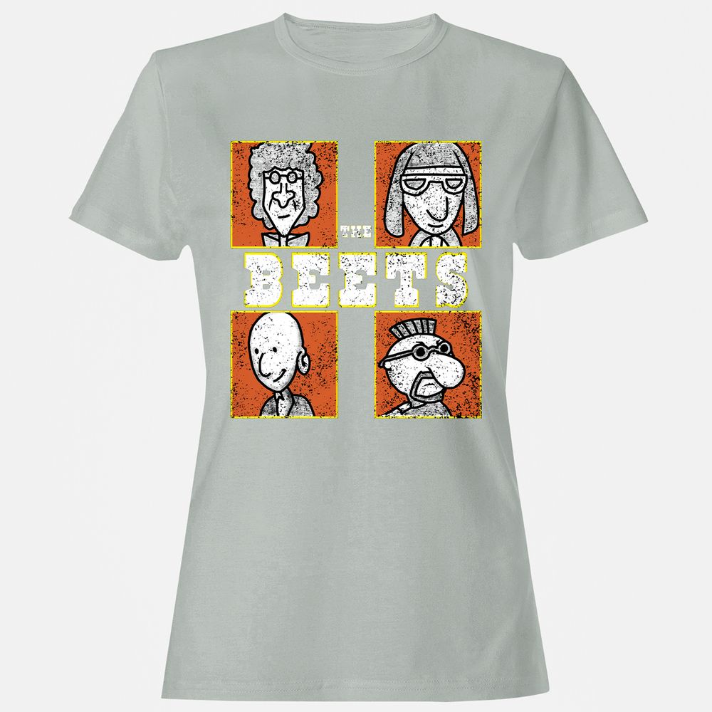 Women's T-Shirt - QAQLU1BU - Ash - 2