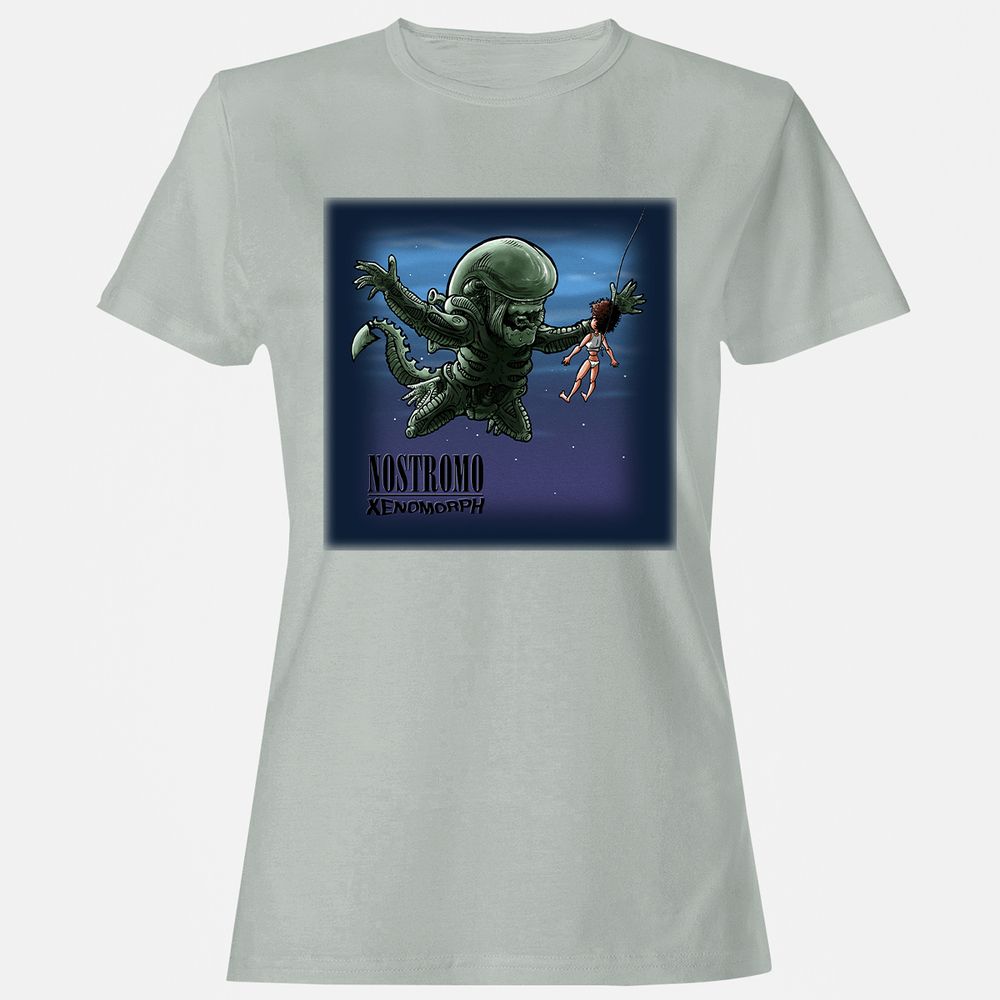 Women's T-Shirt - X5DE47N7 - Ash - 2