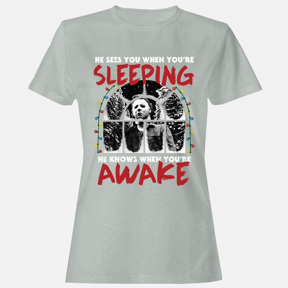 Women's T-Shirt - 5QKRCAZ1 - Ash - 2