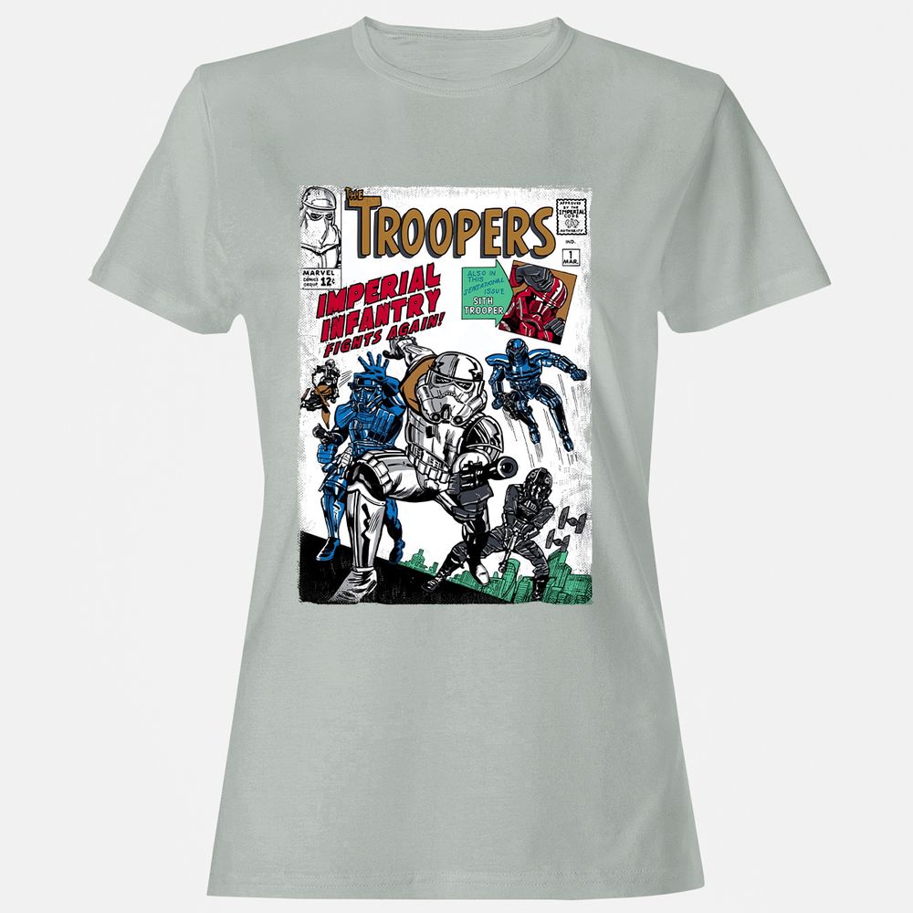 Women's T-Shirt - 2X82ASSM - Ash - 2