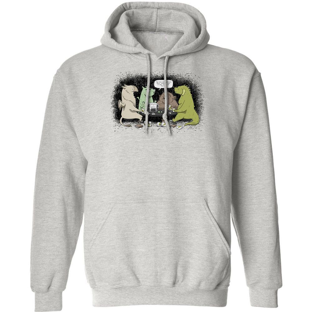 Classic Unisex Hoodie - 5HQT8HSM - Ash - 2