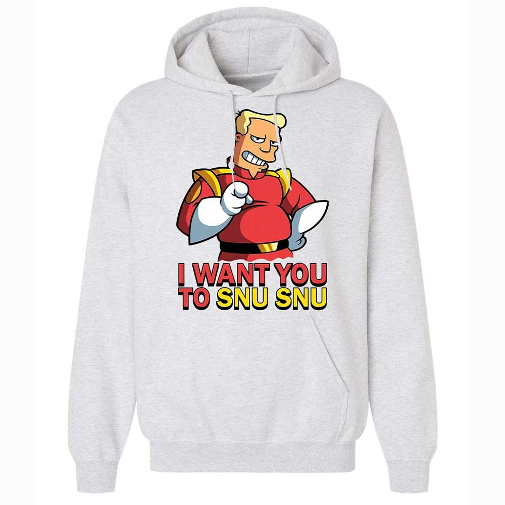 Classic Unisex Hoodie - BUMWNBCK - Ash - 2