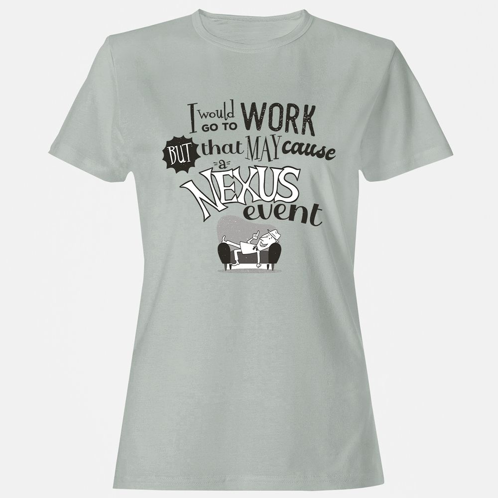 Women's T-Shirt - 53QLC9TE - Ash - 2