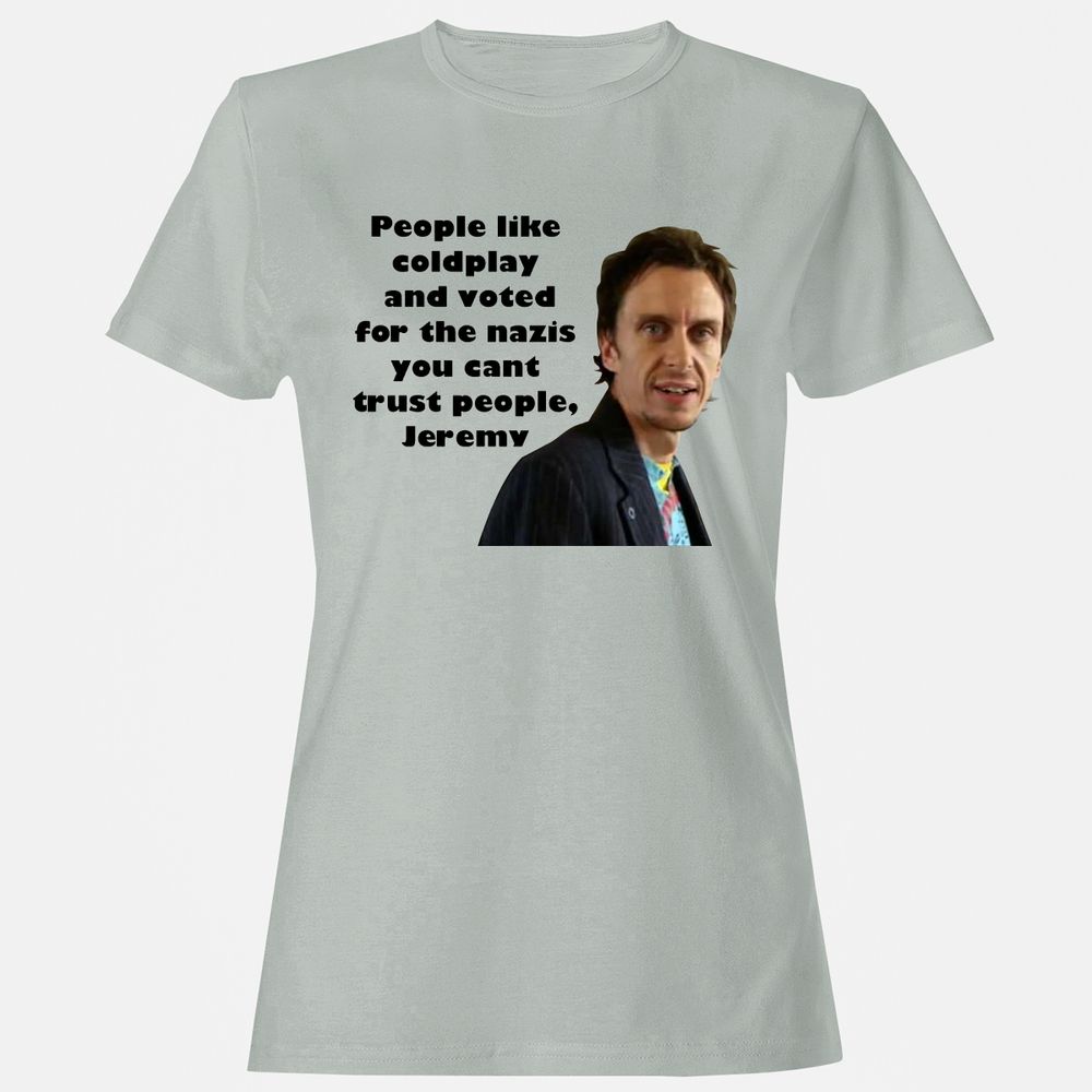 Women's T-Shirt - KS3MQVXM - Ash - 2