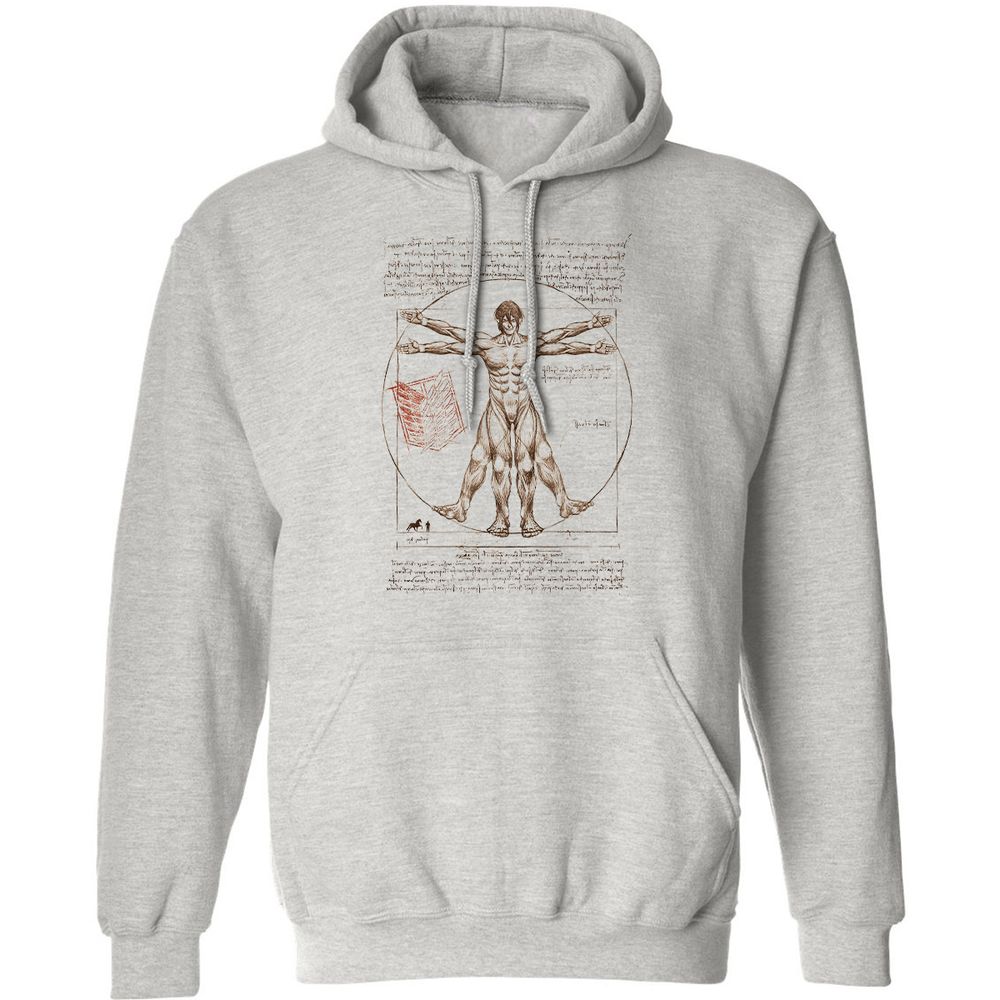 Classic Unisex Hoodie - HPQ78KCV - Ash - 2