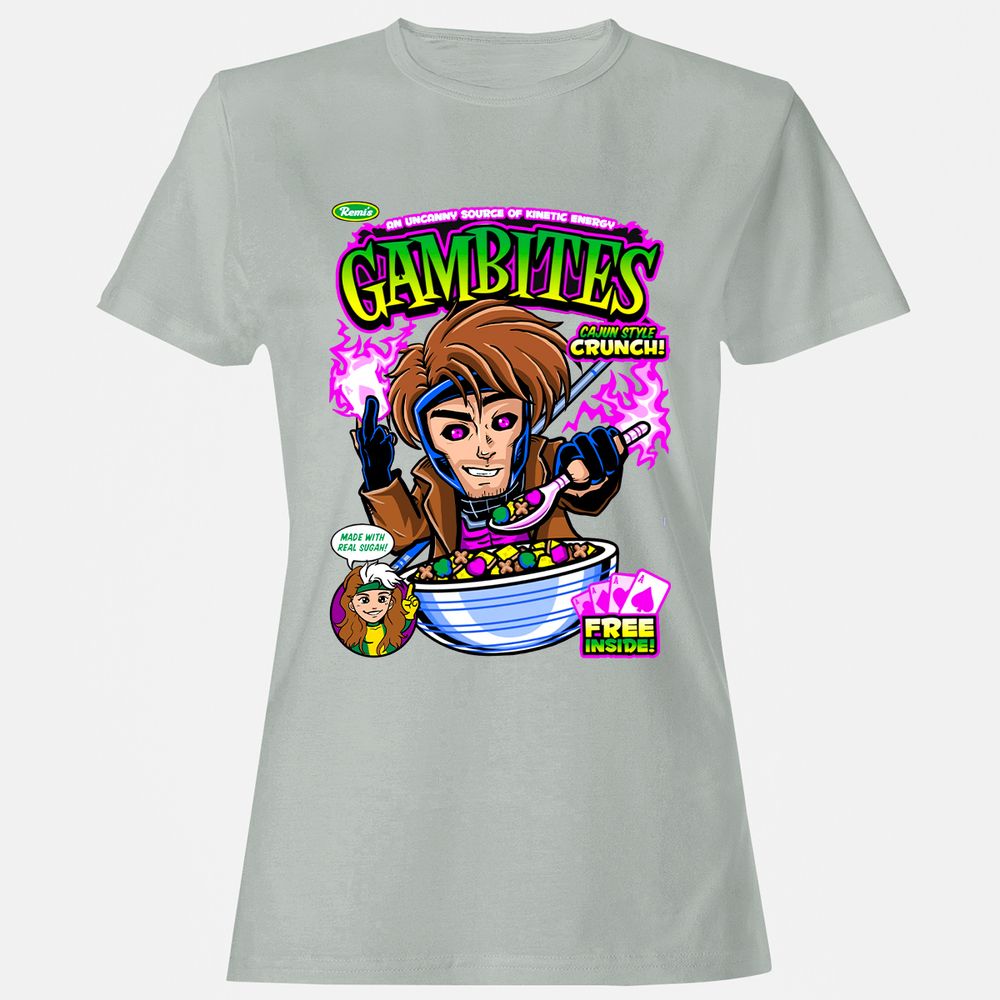 Women's T-Shirt - N6AXQVW8 - Ash - 2