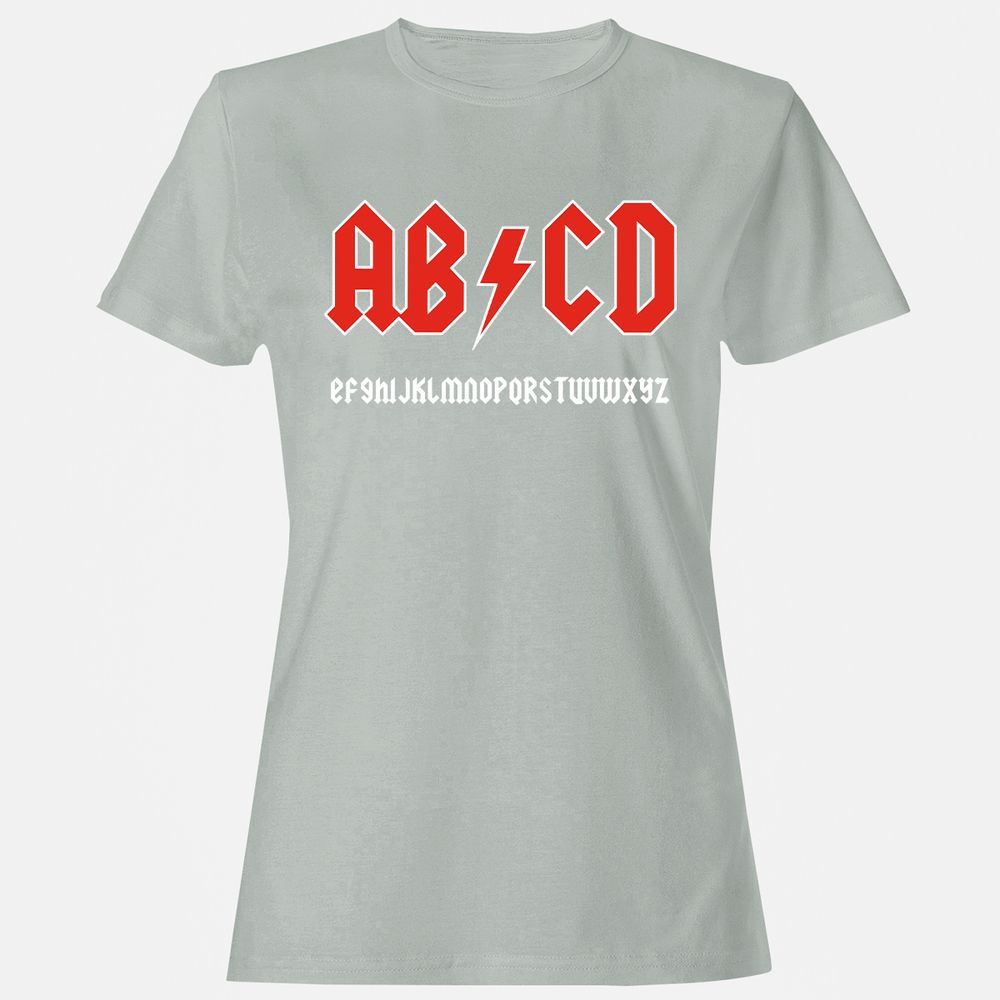 Women's T-Shirt - BEM7BJQF - Ash - 2