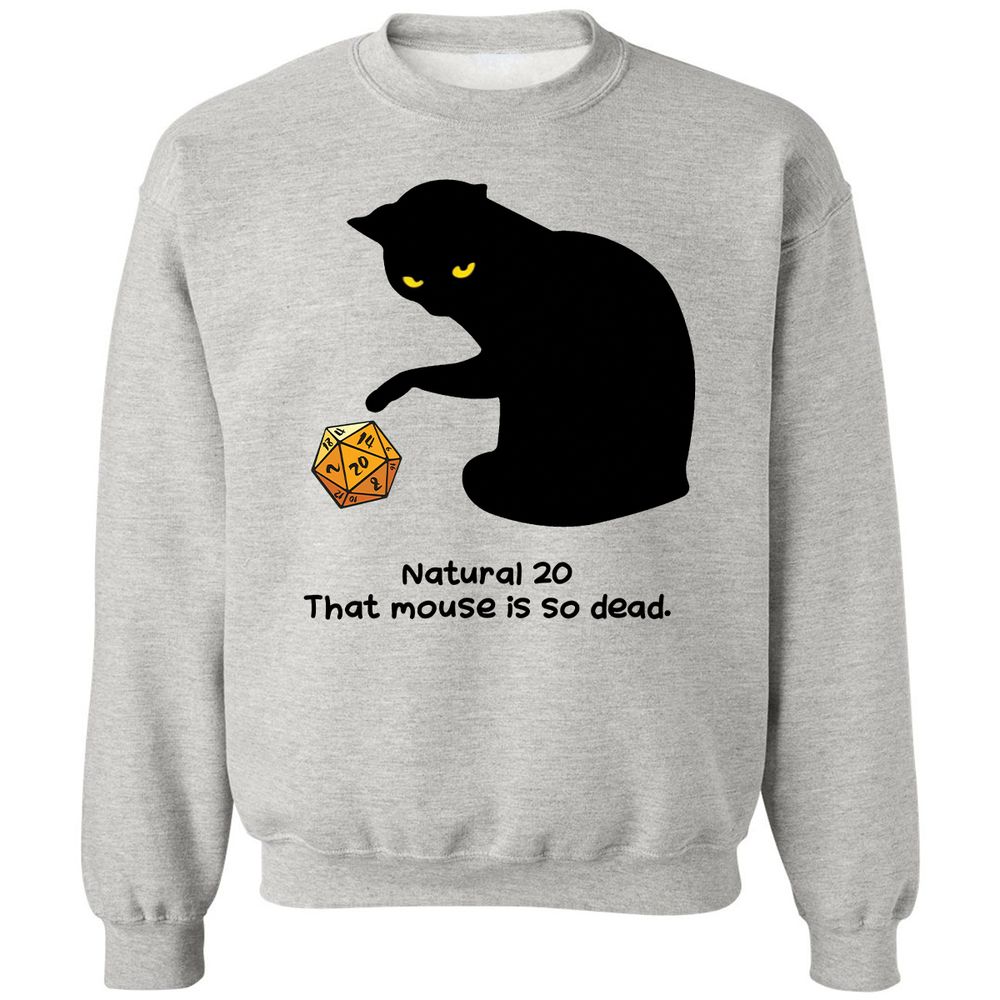 Classic Unisex Sweatshirt - G6YU7NBM - Ash - 2