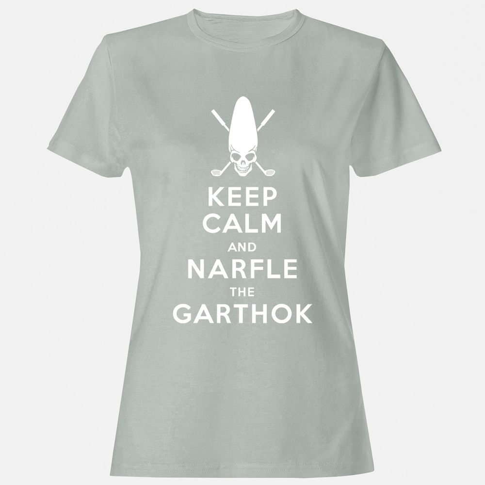 Women's T-Shirt - 4ZVSAN4W - Ash - 2