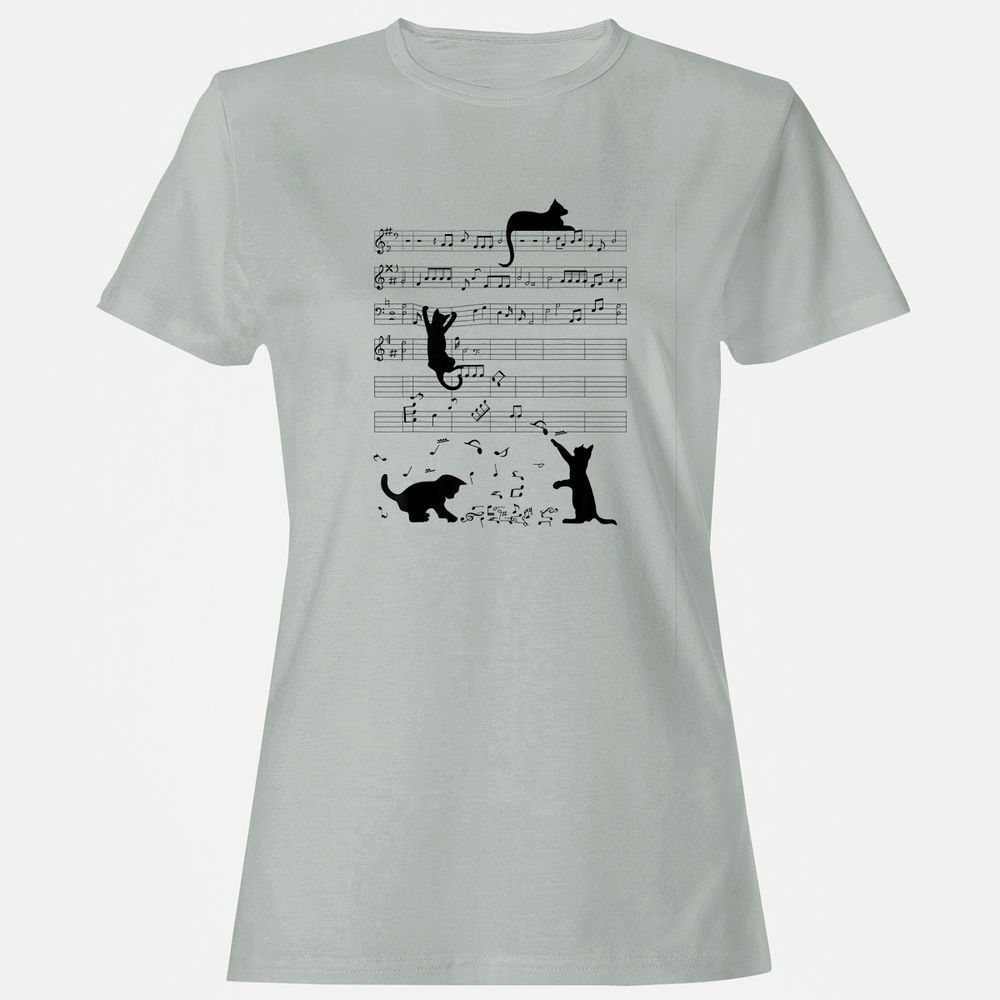 Women's T-Shirt - S5K95JTV - Ash - 2