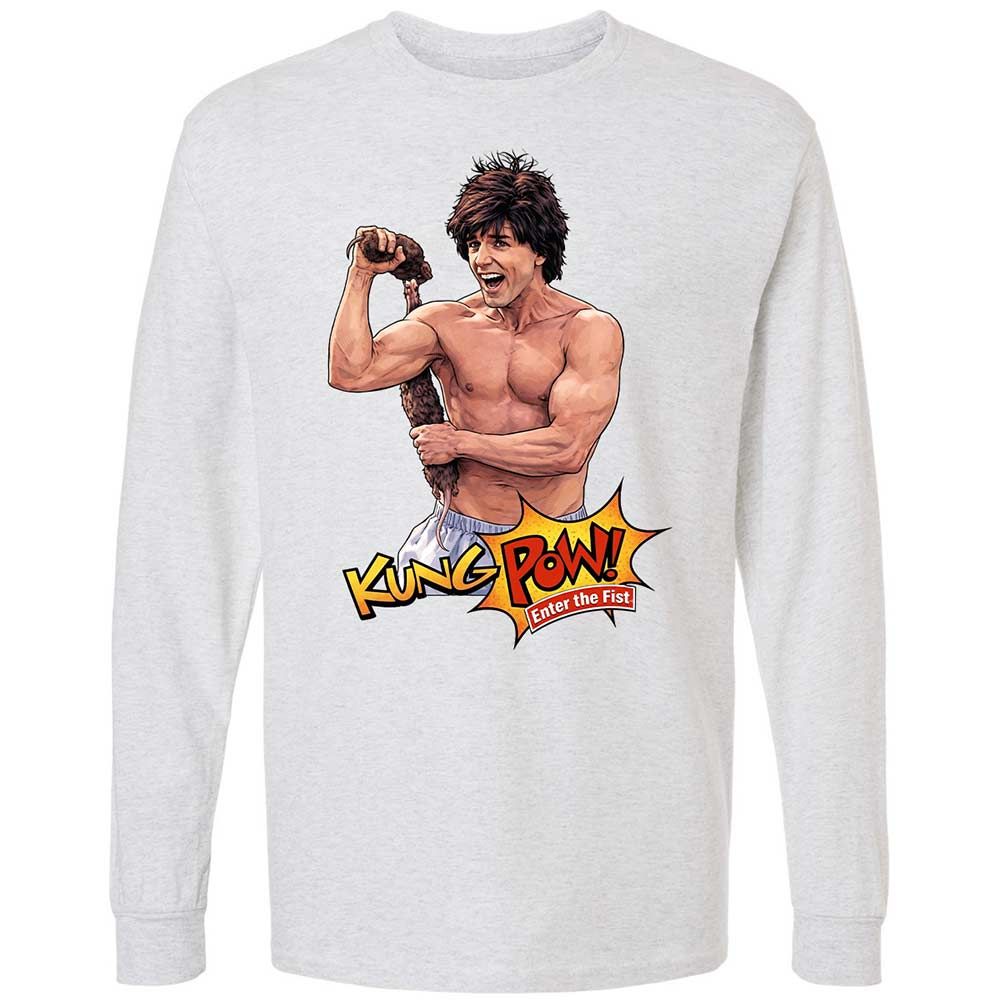 Long Sleeve T-Shirt - TFX38QZ1 - Ash - 2