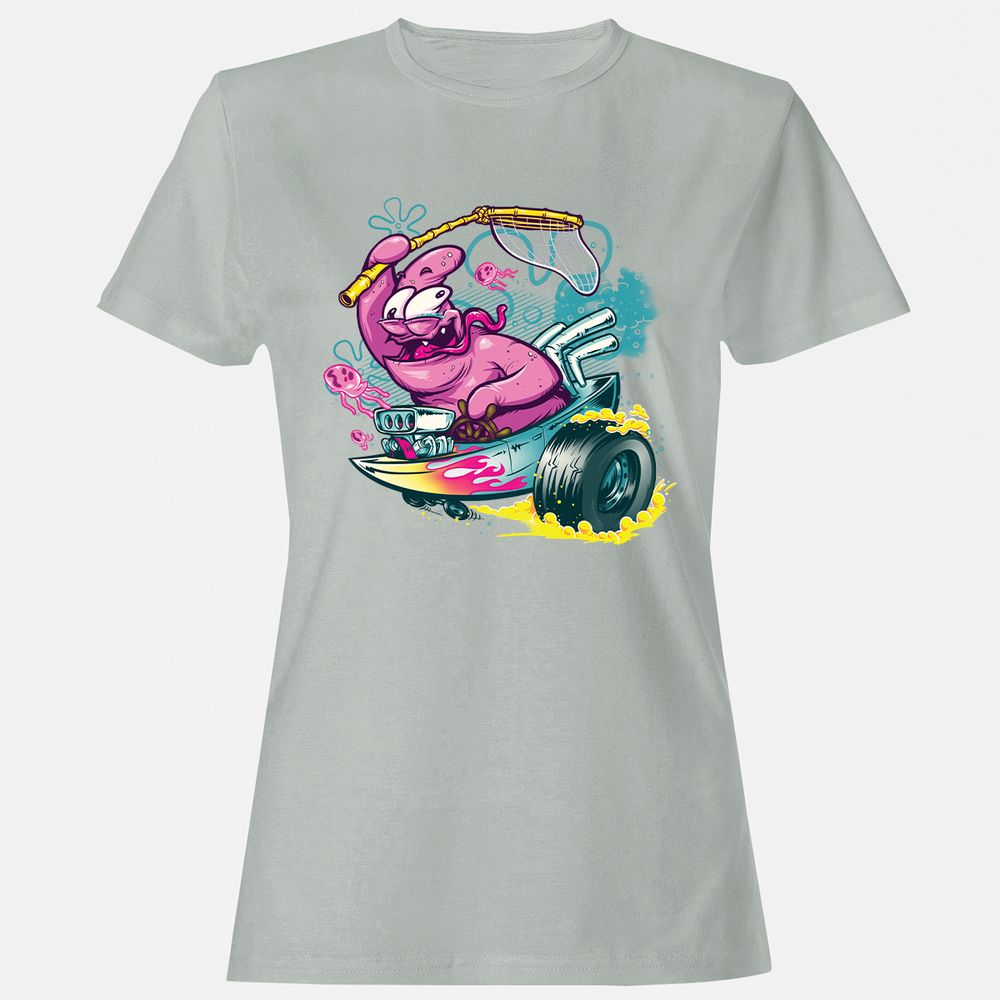 Women's T-Shirt - 4673XA99 - Ash - 2