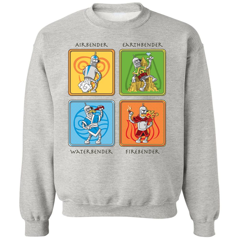 Classic Unisex Sweatshirt - EMV3DF6T - Ash - 2