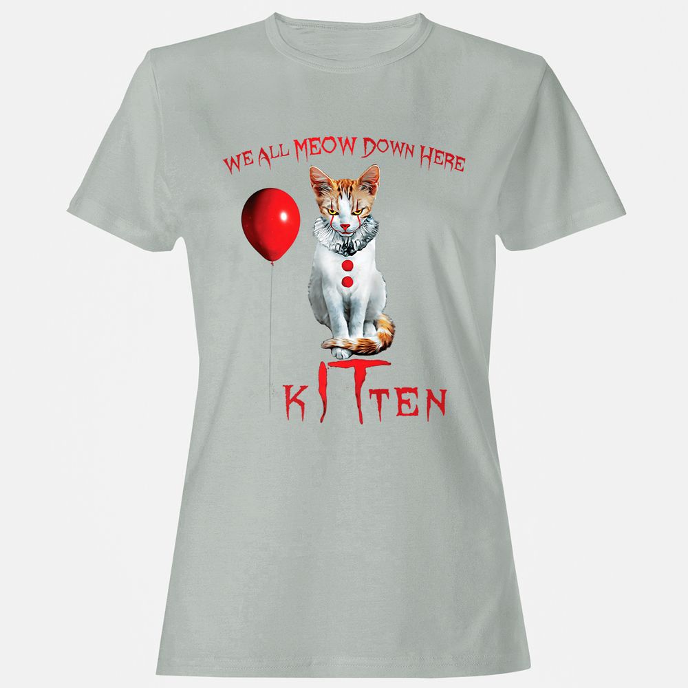 Women's T-Shirt - 8QDVHA71 - Ash - 2