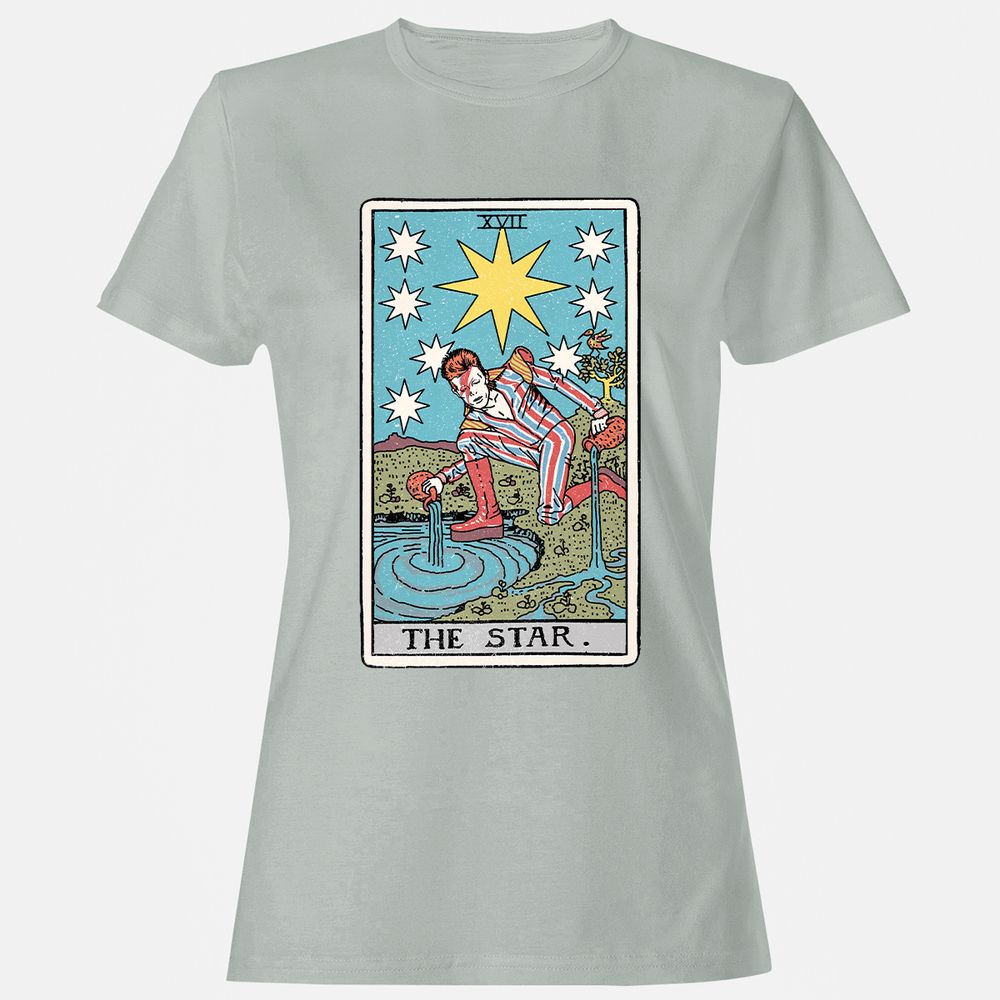 Women's T-Shirt - Q9YRQPHQ - Ash - 2