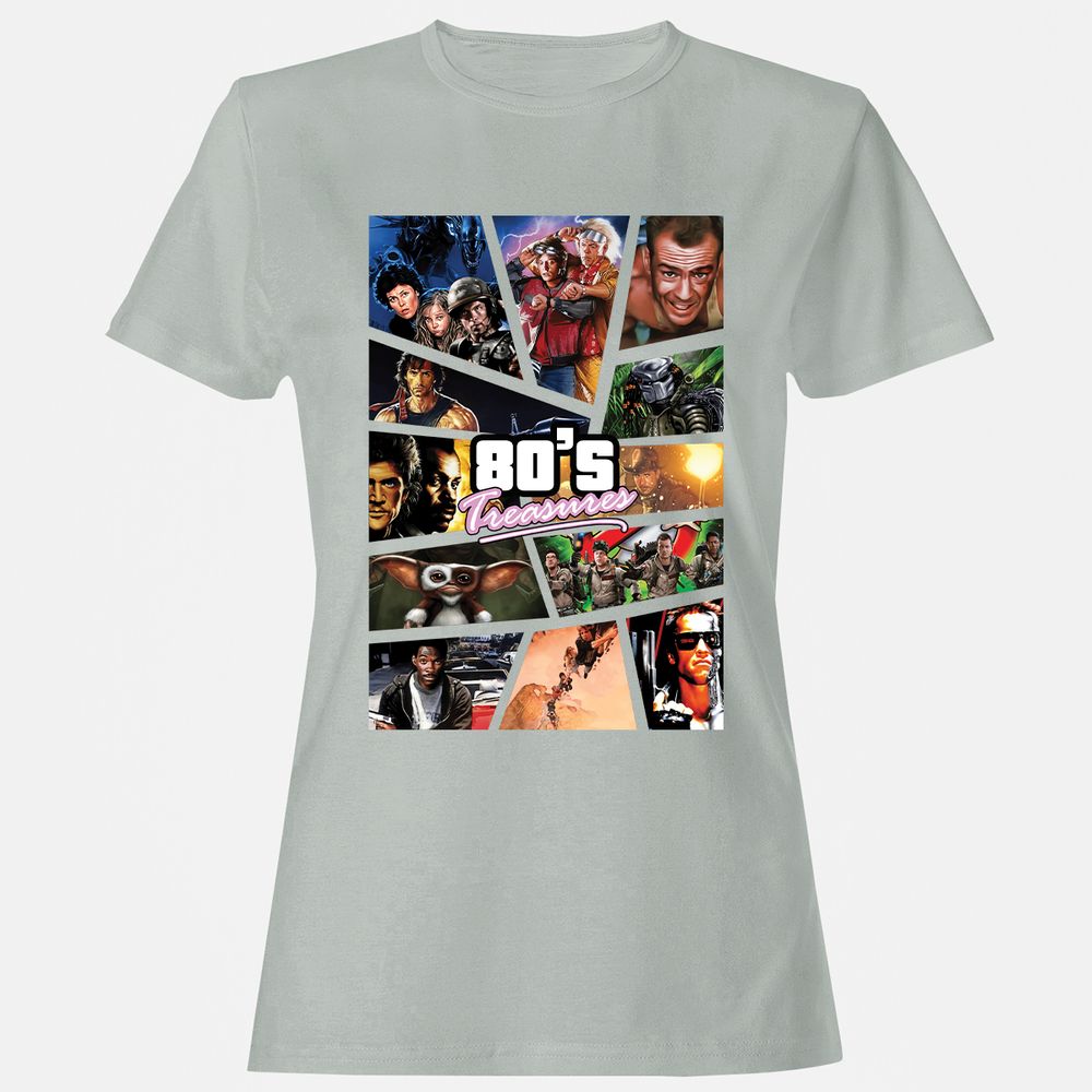 Women's T-Shirt - KF1795NL - Ash - 2