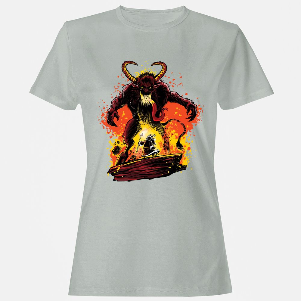 Women's T-Shirt - 3WU4RX2T - Ash - 2