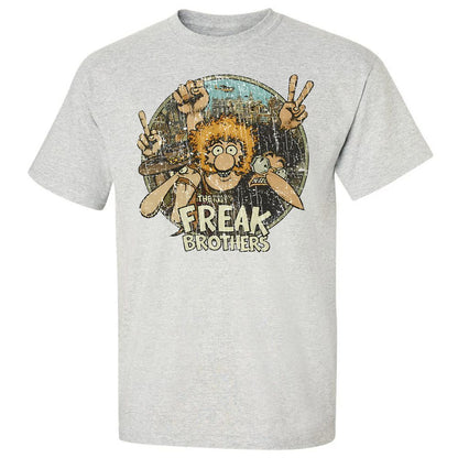 Classic Unisex T-Shirt - U64W84QP - Ash - 2